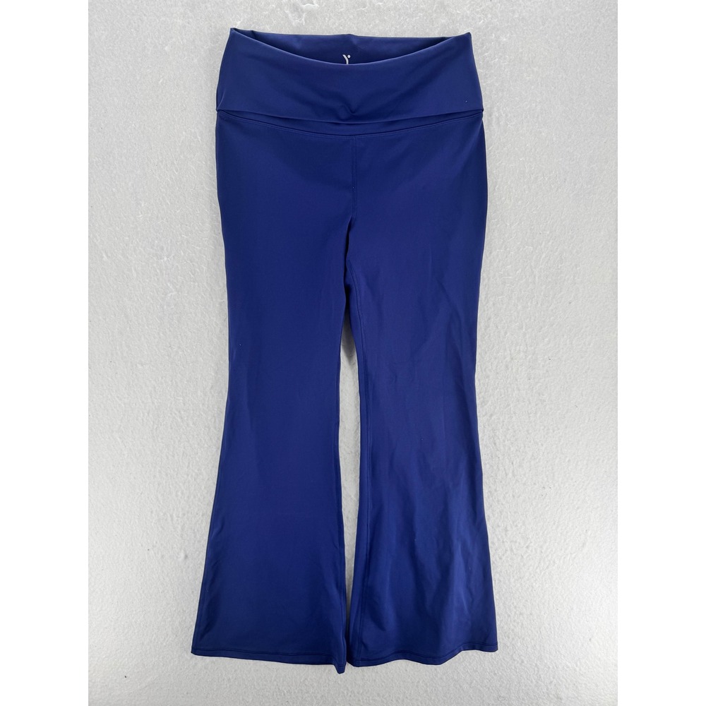 Yogalicious - Lux Florence Flare Pants High Waisted - Royal Blue - XL - Women